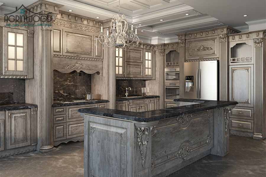 راهنمای جامع کابینت‌های روکش چوب (Wood Veneer)